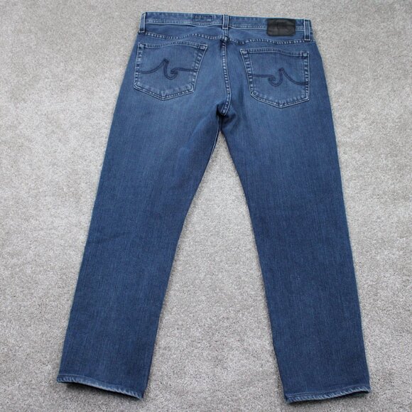 AG Adriano Goldschmied The Dylan Jeans Mens 36x30 Blue Slim Skinny Stretch Denim - Picture 6 of 14